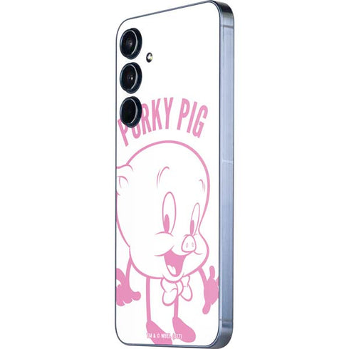 Looney Tunes Porky Pig Big Head Galaxy A35 5G Skin